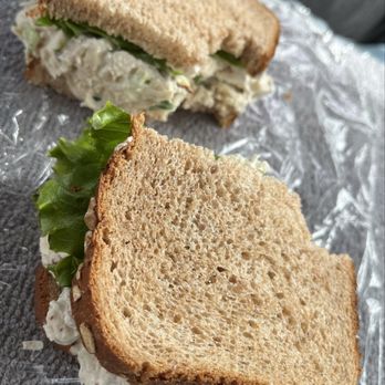Laura’s Cafe & Bakery - Famous Almond Chicken Salad Sandwich - Bakeries Near Me - La Habra, California