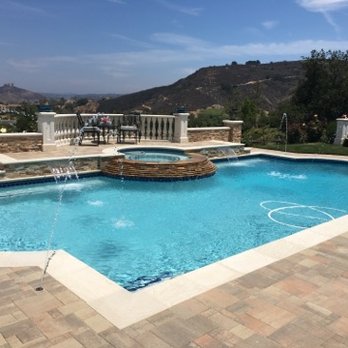 Elemental Construction - Gorgeous lap pool in THE OAKS Calabasas with a euro-touch and Italian flare... - Landscaping Near Me - Westlake Village, California