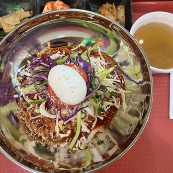 YoungDong Noodle - Spicy chewy noodles (jjol-myun) - Korean Near Me - Los Angeles, California