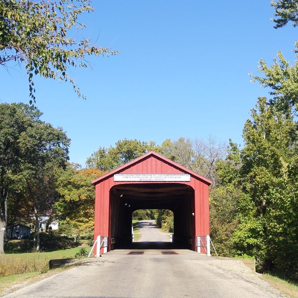 Historic Red Covered Bridge - Landmarks & Historical Buildings Near Me Historic Red Covered Bridge - Landmarks & Historical Buildings Near Me