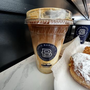 Paris Baguette - Iced Caramel Macchiato - Bakeries Near Me - Dearborn, Michigan