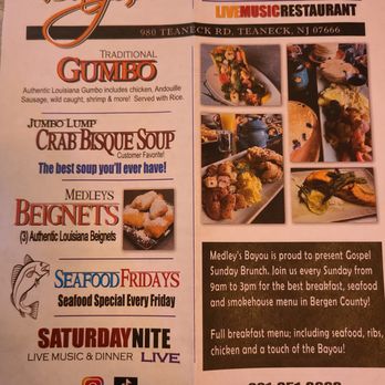 Medley’s Bayou - Music Venues Near Me - Teaneck, New Jersey Medley’s Bayou - Music Venues Near Me - Teaneck, New Jersey