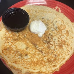 Half Baked & Fully Roasted - Pancake with chocolate chips