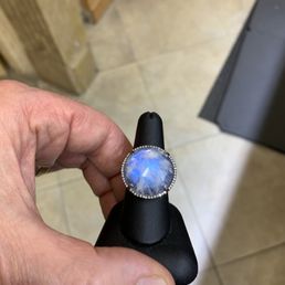 My beautiful agate ring.