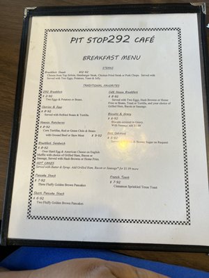 Menu photo 6 The Pit Stop 292 Cafe Las Cruces, NM Menu photo 6 The Pit Stop 292 Cafe Las Cruces, NM