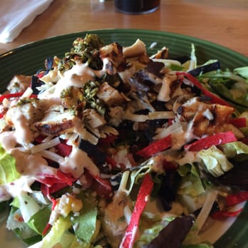 Applebee's Grill + Bar - Salad with chicken, black beans, corn, and tortilla chip strips. - American Near Me - McMurray, Pennsylvania Applebee's Grill + Bar - Salad with chicken, black beans, corn, and tortilla chip strips. - American Near Me - McMurray, Pennsylvania