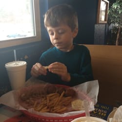 Kids shrimp plate