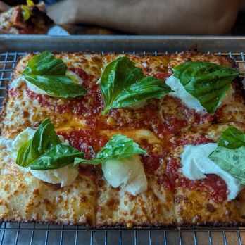 Emmy Squared Pizza - Germantown - Classic Burrata and Basil - Pizza Near Me - Nashville, Tennessee Emmy Squared Pizza - Germantown - Classic Burrata and Basil - Pizza Near Me - Nashville, Tennessee