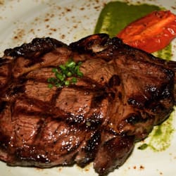Grumpy's Barefoot Bar, Steak & Seafood Grill - Our 400g Angus Rib Eye