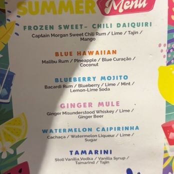 Lena y Carbon - Summer Drinks Menu - Seafood Near Me - Parsippany, New Jersey Lena y Carbon - Summer Drinks Menu - Seafood Near Me - Parsippany, New Jersey