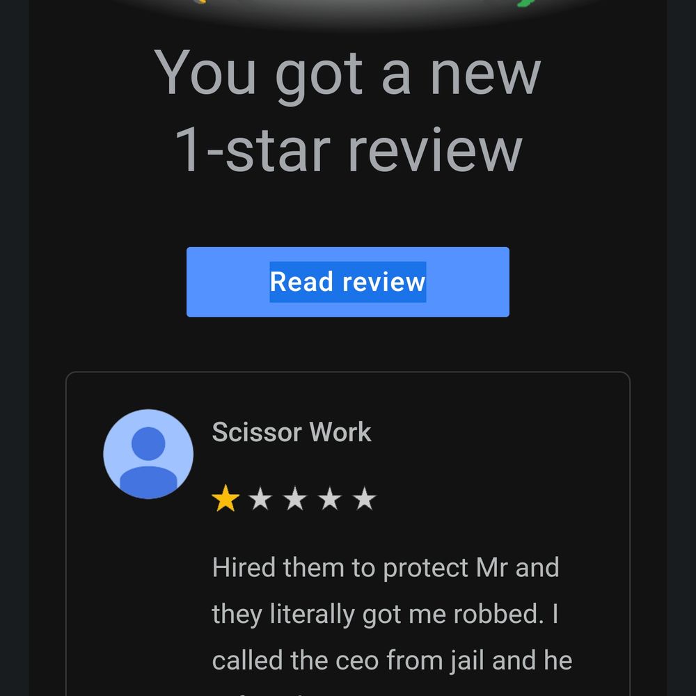 Here's scissorwork posting his fake review on my COMPANY website! Here's scissorwork posting his fake review on my COMPANY website!