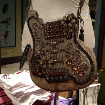 Five and Tenn Gift Shop - Gorgeous (for the right lady) bedazzled guitar purse, $265 (!!). - Gift Shops Near Me - Nashville, Tennessee Five and Tenn Gift Shop - Gorgeous (for the right lady) bedazzled guitar purse, $265 (!!). - Gift Shops Near Me - Nashville, Tennessee