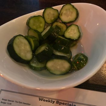 Plan B Burger Bar - Garlic pickles - Burgers Near Me - Milford, Connecticut Plan B Burger Bar - Garlic pickles - Burgers Near Me - Milford, Connecticut