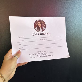 Marla Gricell Makeup - The perfect gift - Eyebrow Services Near Me - Thousand Oaks, California Marla Gricell Makeup - The perfect gift - Eyebrow Services Near Me - Thousand Oaks, California