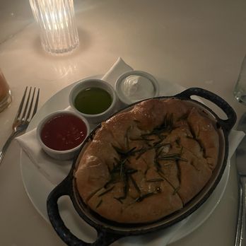 Le Farfalle - Warm Rosemary Focaccia - Italian Near Me - Charleston, South Carolina Le Farfalle - Warm Rosemary Focaccia - Italian Near Me - Charleston, South Carolina