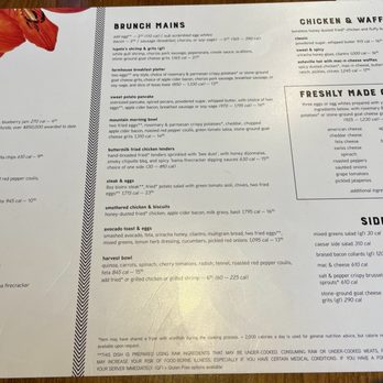 Tupelo Honey Southern Kitchen & Bar - Brunch menu - Southern Near Me - Arlington, Virginia Tupelo Honey Southern Kitchen & Bar - Brunch menu - Southern Near Me - Arlington, Virginia