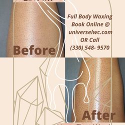 Universe Luxury Waxing Center - Half Leg Waxing (20% off your First Wax!)