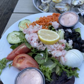 Mersea's - Louie Salad with Rick crab - Bars Near Me - Avila Beach, California Mersea's - Louie Salad with Rick crab - Bars Near Me - Avila Beach, California