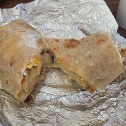 Steak and egg burrito Steak and egg burrito