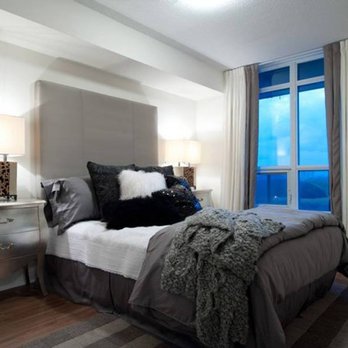 KG Harrison - KG Harrison Model Suite Bedroom | Luxury Apartments for Rent at Yonge and Sheppard in Toronto - Apartments Near Me - North York, Ontario