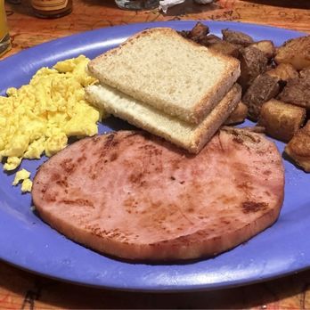 Squeeze In - Two egg plate with ham - Breakfast & Brunch Near Me - Truckee, California