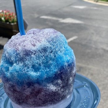 Tropical Sno - a blue and purple ice cream - Shaved Ice Near Me - Jonesboro, Arkansas