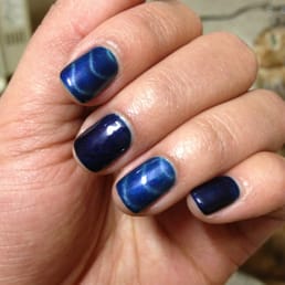 Tahn does one of the best gel manicures ever!! He gets so close to the cuticle and the last a long time :)