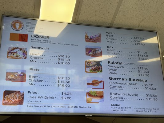 Menu photo 1 Frankfurter Guys Pasadena, CA