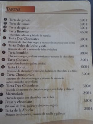 Menu photo 4 Choco & Late Seville, SE