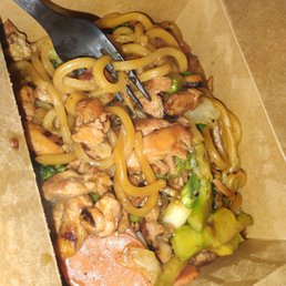Chicken noodles with special sauce Chicken noodles with special sauce