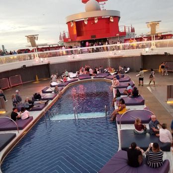 Virgin Voyages - Pool area - Boat Tours Near Me Virgin Voyages - Pool area - Boat Tours Near Me