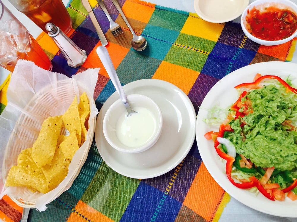 Food from Mi Pueblito Mexican Restaurant