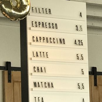 Banner Coffee - Menu - Coffee & Tea Near Me - Arroyo Grande, California