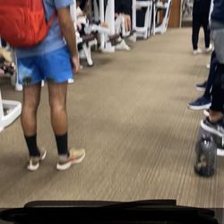 Example of how you have to wait for machines now. This was at 9pm at night.