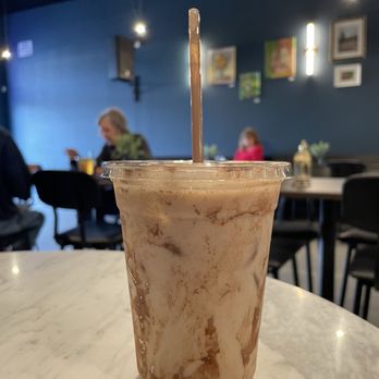 Sweet Music Studio Cafe - Ice chai latte - Cafes Near Me - Citrus Heights, California