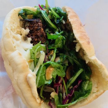 Taboonette - Falafel pita with hummus - Mediterranean Near Me - New York, New York