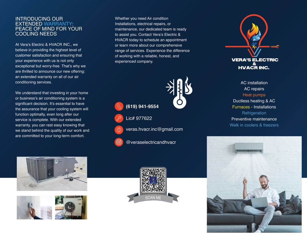 Slide of Veras Electric & HVACR