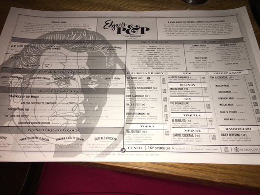 Menu photo 3 Edgar's Proof & Provision Atlanta, GA