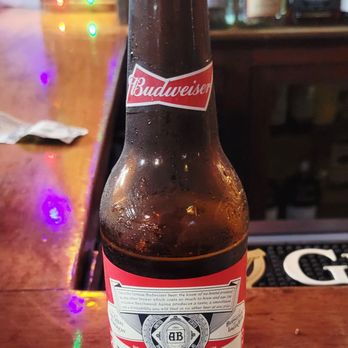 Grape Vine Tavern - Anheuser-Busch Budweiser Lager Beer 12floz Bottle $5.00 (06/22/25). @GrapeVineTavern #JerseyCity @Budweiser #DiveBar #IrishBar #Beer - Bars Near Me - Jersey City, New Jersey