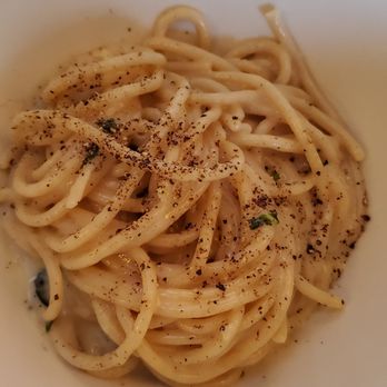 Emmer & Rye - The famous cacio e pepe. Great flavor, little salty. - Tapas/Small Plates Near Me - Austin, Texas