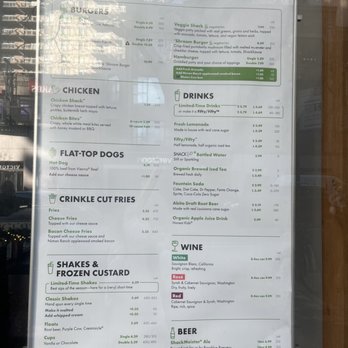 Shake Shack Upper East Side - Menu - Burgers Near Me - New York, New York Shake Shack Upper East Side - Menu - Burgers Near Me - New York, New York
