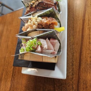 Sugo Hand Roll Bar - 3 set hand roll - Sushi Bars Near Me - Seattle, Washington