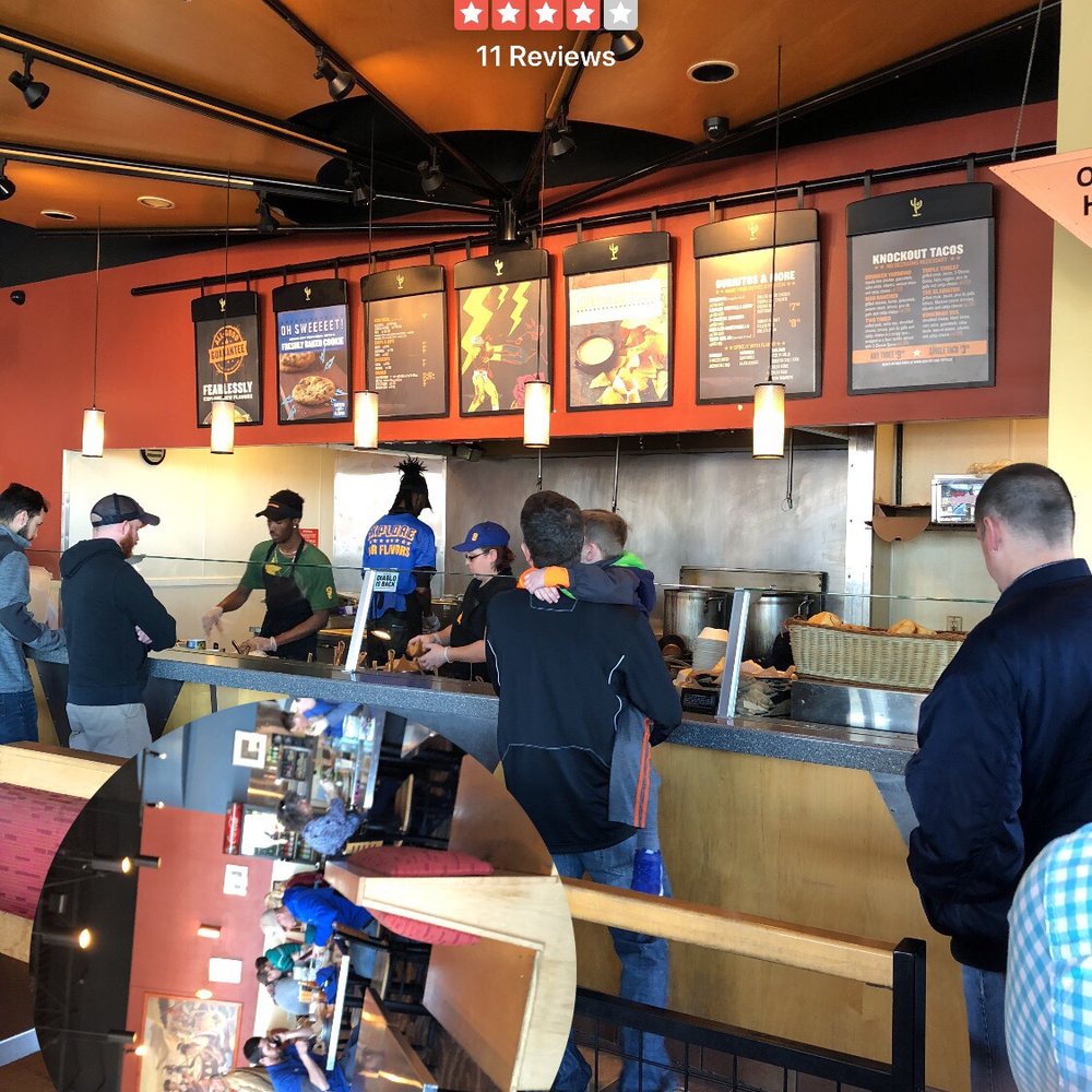 Counter and seating Counter and seating