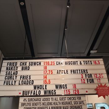 The Bird - Menu - Chicken Shop Near Me - San Francisco, California