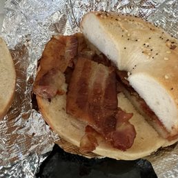 Bacon bagel Bacon bagel