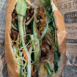 Saigon Fusion - Inside banh mi