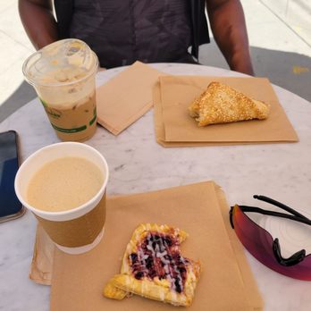 Saffy's - House blend chai latte, boisenberry cheese danish, iced latte, potato curry pastry. Beyond delicious. - Middle Eastern Near Me - Los Angeles, California Saffy's - House blend chai latte, boisenberry cheese danish, iced latte, potato curry pastry. Beyond delicious. - Middle Eastern Near Me - Los Angeles, California