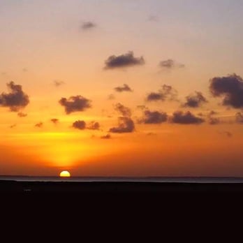 Galveston Island KOA  - Beautiful sunset from the office balcony. - Campgrounds Near Me - Galveston, Texas