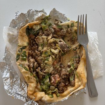 Aladdin Halal Grill - Chicken Schwarma wrap - you be the judge. - Halal Near Me - Round Rock, Texas