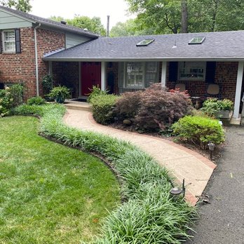 Adelphia Exteriors - Front Walk Before - Windows Installation Near Me - Springfield, Virginia